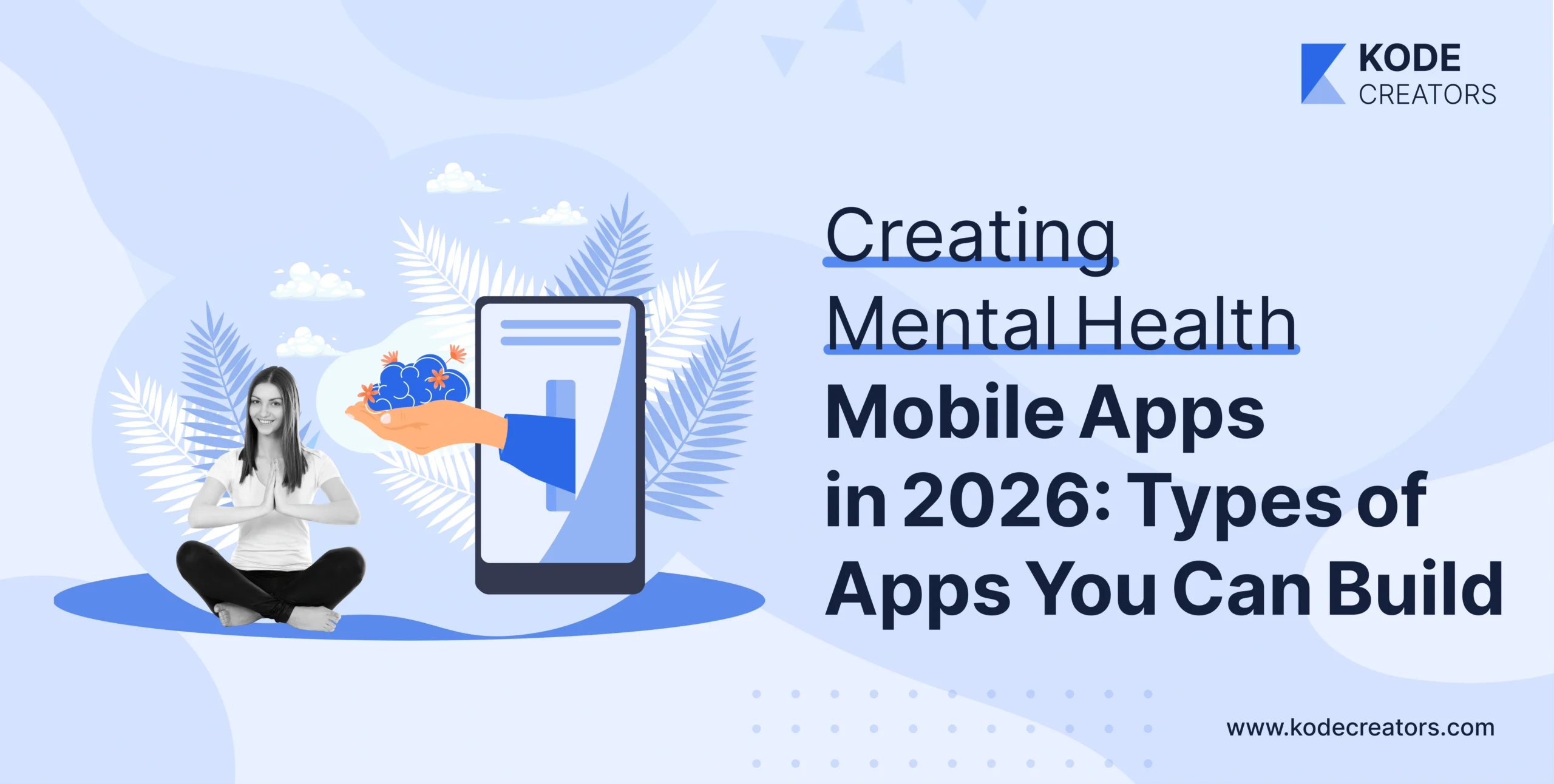 Types of Mental Health Mobile Apps You Can Build in 2026