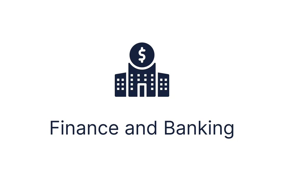 Finance and banking industry solutions