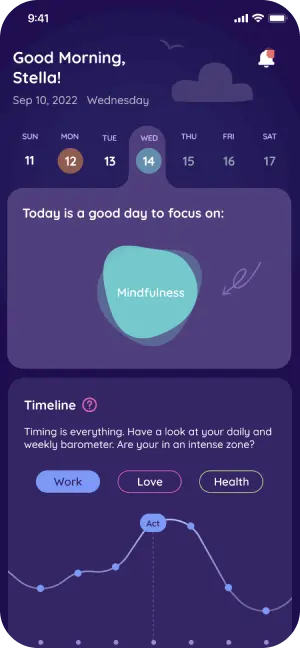 Unfold app screens on mobile